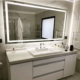 Espejos Con Luz Led fria Esmerilados Rectangular/Cuadrado/Circular con Touch y Dimmer