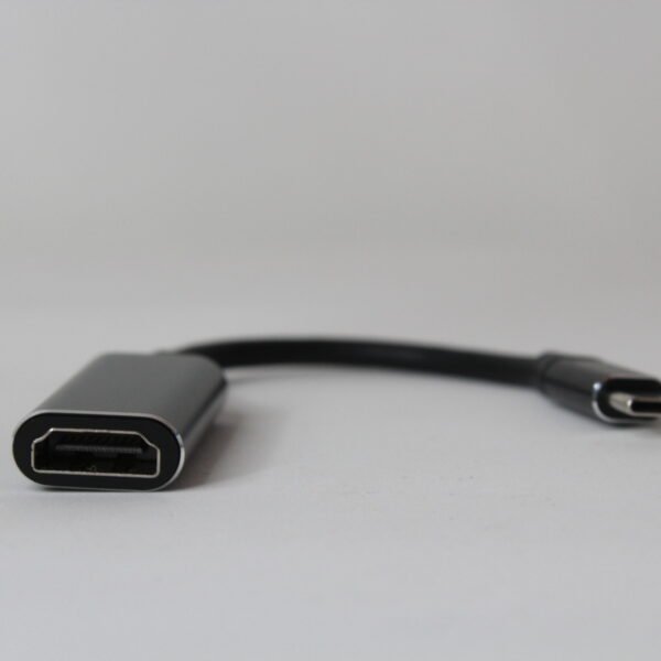 Adaptador USB C Macho a HDMI Hembra CG Negro para Video DisplayPort Alt Mode